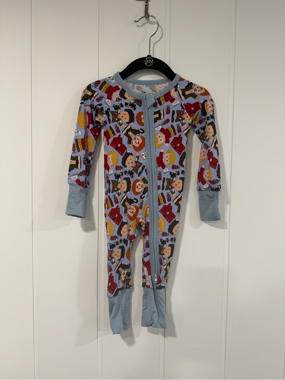 Bamboo Little People Home Alone Onesie